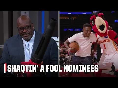 Shaqtin’ A Fool: Lil Boosie's trampoline dunk attempt, KAT's missed layup & more 🤣 | NBA Tip-Off