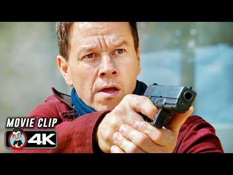 Mark Wahlberg Destroys Mercenaries Scene | PLAY DIRTY (2025) Movie CLIP 4K