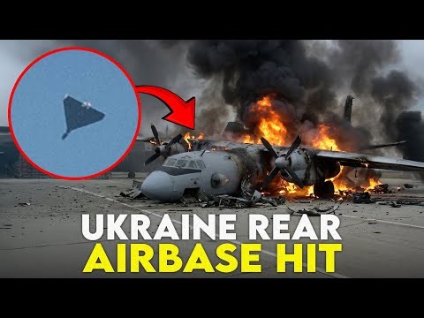 No Safe Zone: Russian Drones Strike Ukrainian Aircraft in Rear Areas!