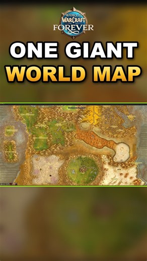 This Addon Stitches WoW Forever Into One Giant Map #wowforever #worldofwarcraft