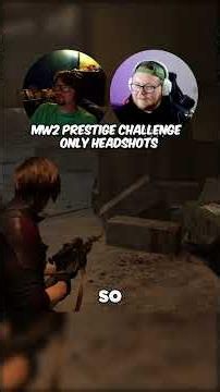 My MW2 Prestige Challenge Only Headshots