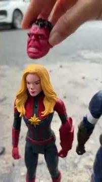 🌈 Animated film for Little Heroes Hulk Smash 💚 #actionfigures #marvel