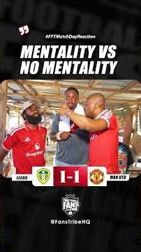 LEEDS 1-1 MANCHESTER UNITED