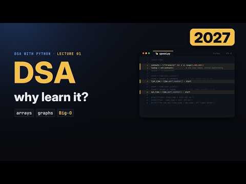 What Is DSA and Why Learn It in 2027? Data Structures and Algorithms Explained Simply