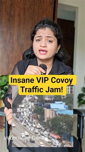 14 गाड़ियों का VIP काफिला और पूरा शहर जाम! 😱 14 Cars VIP Convoy = City Lockdown! 🛑