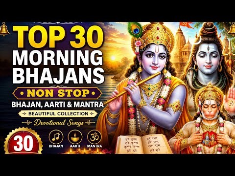 TOP 30 MORNING BHAJANS 🌸NON STOP BHAJAN,AARTI & MANTRA|Beautiful Devotional Songs|Bhakti Bhajan 2026