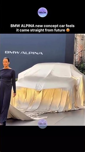 BMW ALPINA new concept car feels it came straight from future 😍❤️‍🩹