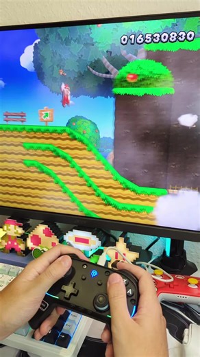 Gameplay of New Super Mario Bros Wii U Classic Mario platforming with smooth gameplay. #SuperMario #NewSuperMarioBros #MarioGameplay #Nintendo #RetroGaming RetroGames Console Emulation Tiktokgames