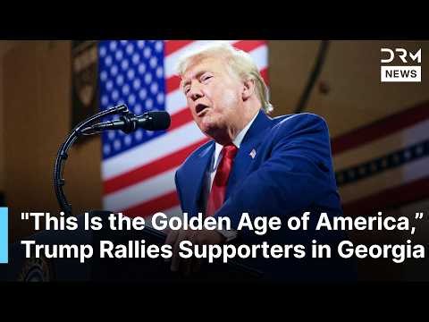 Trump Honors Fallen U.S. Troops in Iran War, Declares "America Is Back" at Georgia Rally | AC1N