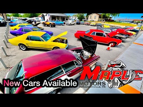 Classic Oldschool Maple Motors Inventory 4/27/26 All New Affordable Muscle Cars Deals Hot Rods 