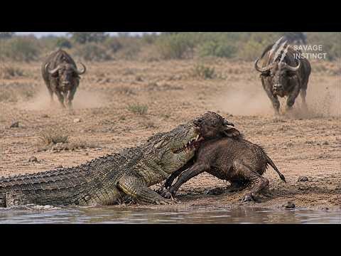 FROM PREDATOR TO PREY: THE CROCODILE’S SHOCKING END!
