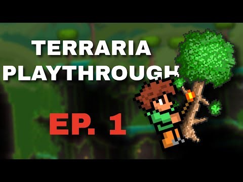 Terraria playthrough episode 1 🌲🌳