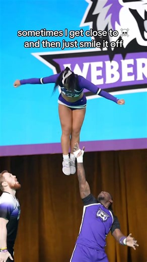 Close one! #performancecheer #cheerleading #cheer #stunt #allstar #fail #school