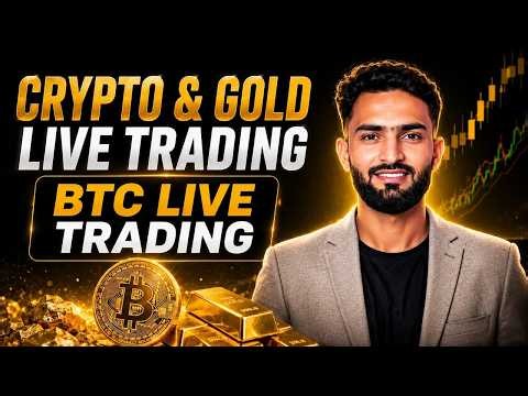 Gold Live Trading | BTC Live Trading | Crypto Live Trading | XAUUSD & Bitcoin Live Analysis