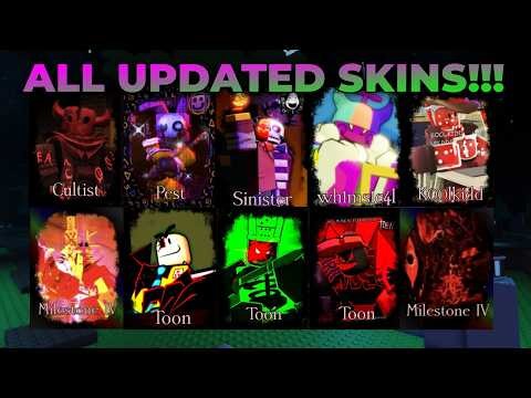WINNING WITH EVERY NEW / UPDATED KILLER SKINS IN FORSAKEN! (Latest Update)