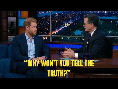 Prince Harry Kicked Off The Late Show After Heated Argument With Stephen Colbert 😱🔥