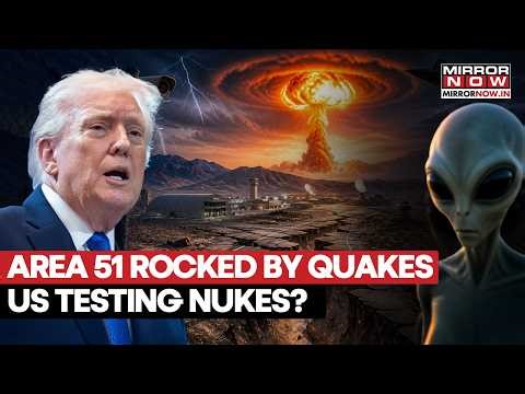 US Testing Nukes In AREA 51 Amid Iran War? Multiple Earthquakes In 'ALIEN HUB' Raises Concerns