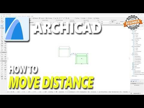 Archicad How To Move Distance
