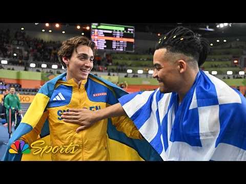 Mondo Duplantis BREAKS CHAMPIONSHIP RECORD for 4th straight world indoor title; Karalis a close 2nd