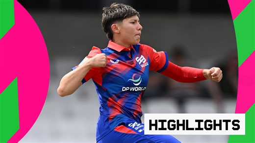 The Hundred highlights: Sunrisers Leeds vs Southern Brave - Issy Wong's starring role