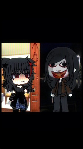 I am a real person. #mimic #horror #gachahorror #gachalife #animation CREDITS TO @gacha_vintage_ice