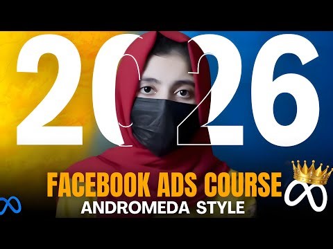 Facebook Ads Crash Course 2026 (Andromeda Style) | | Complete Meta Ads Updated Tutorial
