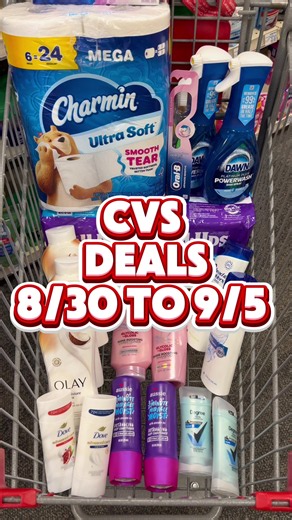 CVS Deals this upcoming week from 8/30 to 9/5 #cvs #cvsdeals #cvscouponing #couponing #fyp