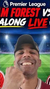 🔴 LIVE NOTTINGHAM FOREST VS ARSENAL LIVE PREMIER LEAGUE Watchalong with V A S! Match Chat & Debate