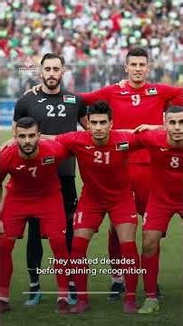 Who controls football in Palestine?