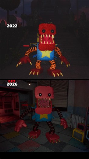 Escape From Playtime Boxy Boo Vs Original