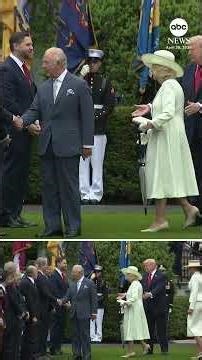 President Trump welcomes King Charles III to the White House