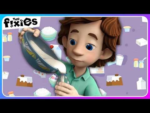 Tom Thomas is Whipping Something Up in The Kitchen | The Fixies | Educational Cartoons For Kids