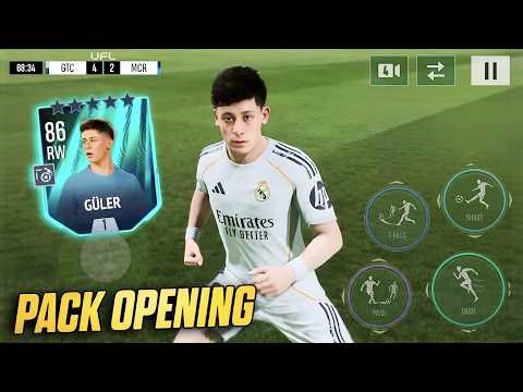 UFL MOBILE 26 UPDATE v0.13.3 • PLAYER PACK OPENING • UFL 26 [ 60 FPS ]