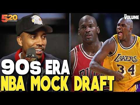 Jeff Teague's NBA MOCK DRAFT: Michael Jordan, Shaq & best NBA players in 1990s | Club 520