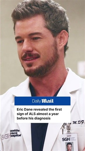 Eric Dane recalled the seemingly minor symptom that turned out to be the first s