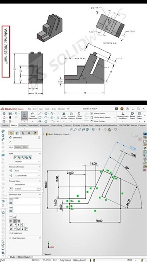SolidWorks Practice Problem 1.2 | Step-by-Step CAD Modeling | Improve Your SolidWorks Skills