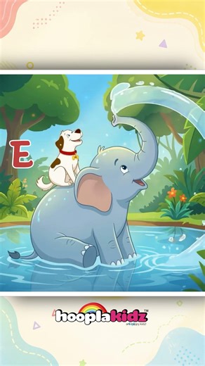 A For Apple, B For Ball | Learn A-H with Annie and Ben #shorts #kidssongs #hooplakidz