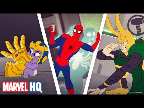 Baby Thanos, Frozen Venom, & More! 👶🧊 | Click - All Episodes | ‪@MarvelHQ