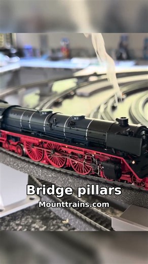 Don't build your bridge without pillars like these #marklin #3dprinting #modelrailway