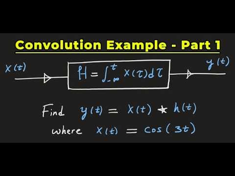 Convolution example (part 1) - clearly explained