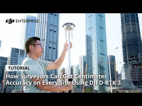 How Surveyors Can Get Centimeter Accuracy on Every Site Using DJI D-RTK 3 Point Stakeout