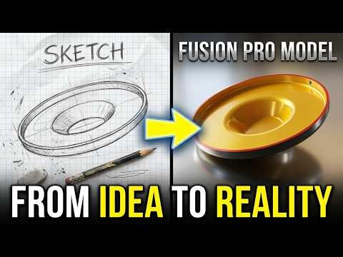 Fusion 360 From Zero | Beginner Step-by-Step Modeling Tutorial #06