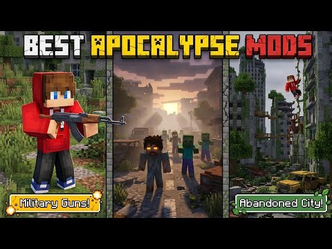 BEST Zombie Apocalypse Modpack MCPE 1.26/1.21 (3D Guns) 🔥
