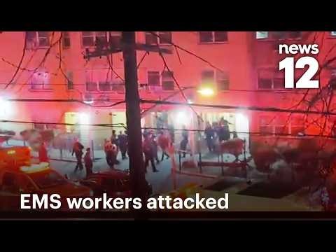 At least 2 EMS workers brutally attacked in The Bronx
