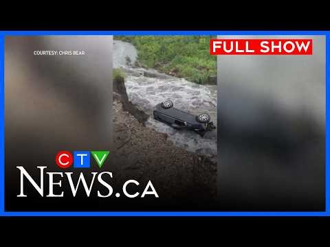 Highways washed out and homes flooded in eastern Sask. | CTV News Saskatoon at Six July 2, 2026