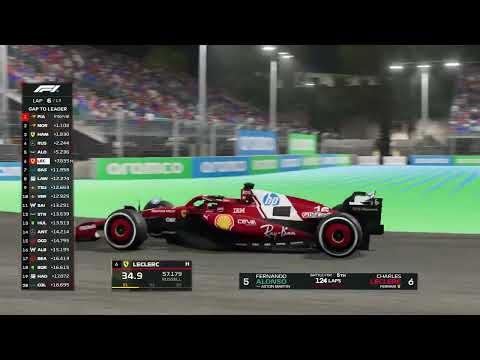 ❗Charles Leclerc Vs Max Verstappen❗Race F1 Las Vegas #LasVegasGP 2025