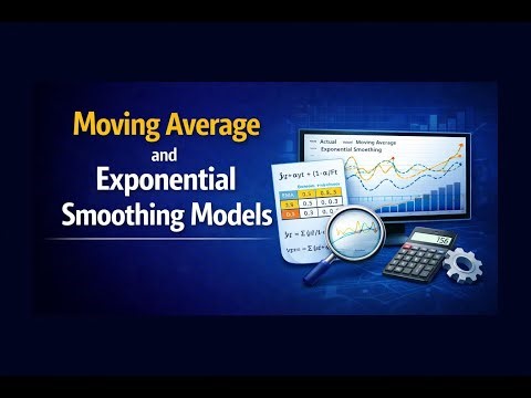 Moving Average and Exponential Smoothing Models_training