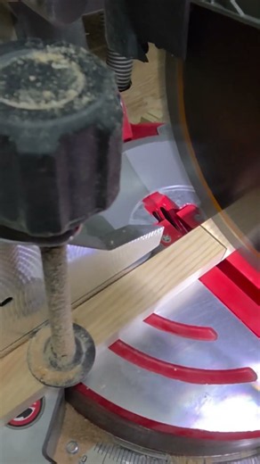 Smooth & Precise Woodworking Cut | Bauer 10" Miter Saw in Action