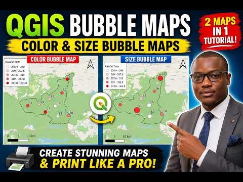 Advanced QGIS Bubble Maps | Transform Large Datasets Visually