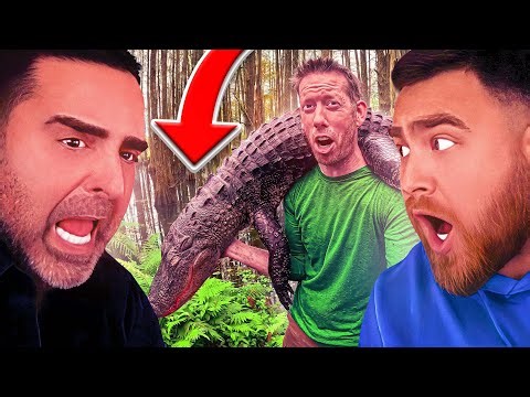 HE CAUGHT AN ALLIGATOR?! LosPollosTV And Dad React To 14 Days Hunting, Fishing & Crabbing Florida!